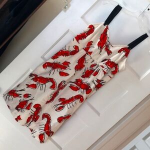 ANTHROPOLOGIE LOBSTER DRESS  EDME & ESYLLTE SIZE 6